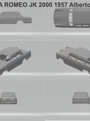 Alfa Romeo 2000 (1957) 3D Baskı STL Model