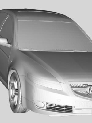 Acura TL 2007 (3. Nesil Facelift) 3D Baskı STL Modeli