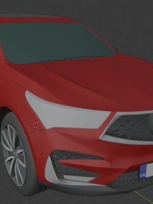 Acura RDX Prototype 2018 3D Baskı STL
