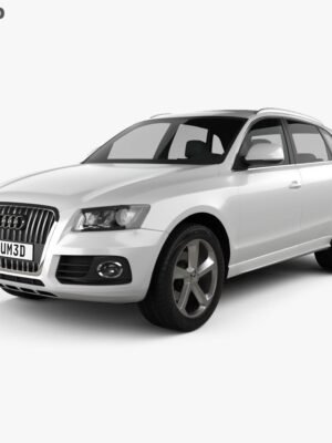 Audi Q5 2013 (8R) Yüksek Detaylı İç Mekan 3D Baskı Modeli STL