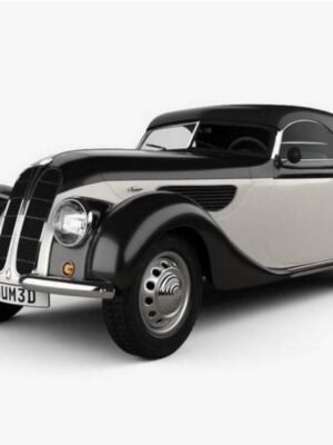 BMW 327 Cabriolet 1937 3D Baskı STL Modeli