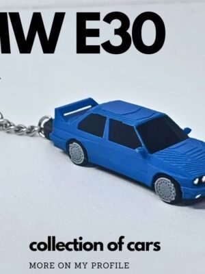 BMW E30 Anahtarlık 3D Baskı STL