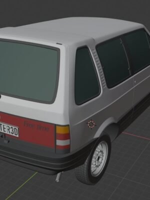 Alfa Romeo 33 Free Time (1984) 3D Baskı Modeli STL