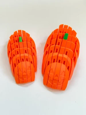 Pixel Pumpkin Fidget 2 Sizes 3D Baskı Modeli — Fidget Oyuncak