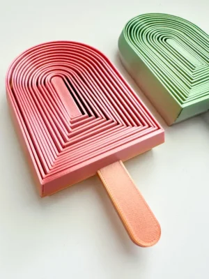 Popsicle Layered Fidget Toy 3D Baskı Modeli — Fidget Oyuncak