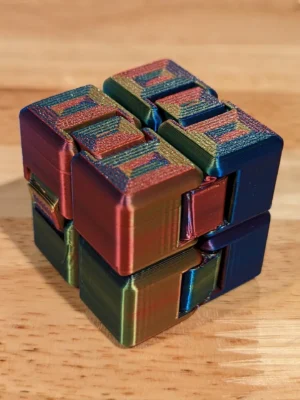 Fidget Cube 3D Baskı Modeli — Fidget Oyuncak
