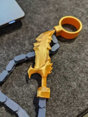 Blade Of Chaos For Spinnig Fidget 3D Baskı Modeli — Fidget Oyuncak