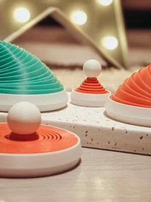Big Collapsable Fidget Santas Hat 3D Baskı Modeli — Fidget Oyuncak