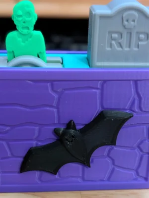 Spooky Toggly Fidget Button 3D Baskı Modeli — Fidget Oyuncak