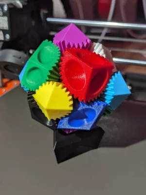 Duododecacube Fidget Of Fate Version 10 3D Baskı Modeli — Fidget Oyuncak