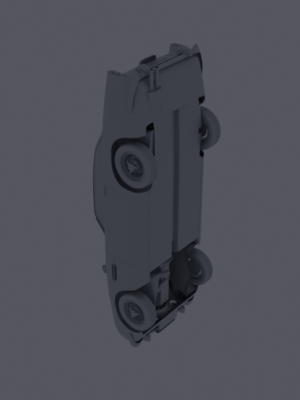 Aston Martin DB5 (1963-1965) 3D Baskı STL Modeli