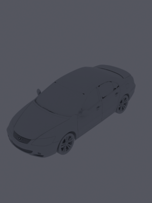 Acura Araba 3D Baskı Modeli STL