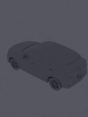 Acura CDX 2016 3D Baskı STL Modeli