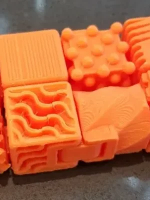 Sensory Fidget Cube 3D Baskı Modeli — Fidget Oyuncak