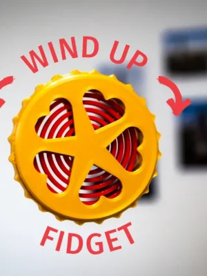Stl Version Of Small Wind Up Fidget 3D Baskı Modeli — Fidget Oyuncak