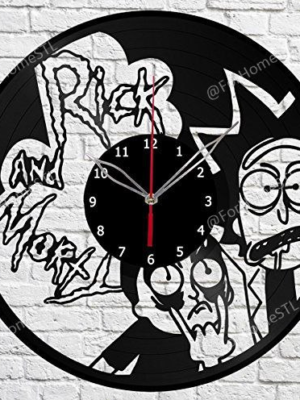 Rick and Morty – Duvar Saati 3D Baskı STL