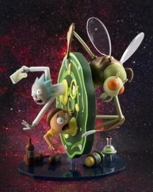 Rick and Morty – Portal Dekoru 3D Baskı STL – 24 Parça