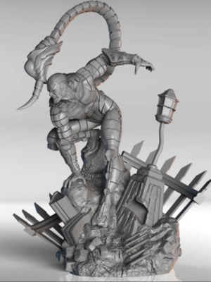 Scorpion – Akrep 3D Baskı Figür STL Seti – 18 Parça