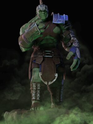 Gladyatör Hulk 3D Baskı Figür STL Seti – 8 Parça
