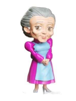 3DXM Teyze May Chibi 3D Baskı Figür Seti – 6 Parça STL