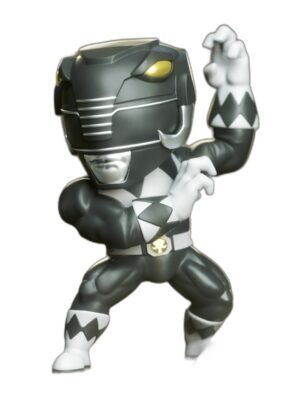 3DXM - Siyah Ranger Chibi | 3D Baskı Figür Seti (7 Parça STL)