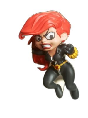 Black Widow Chibi Figür – 7 Parçalı 3D Baskı STL Seti