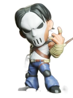 Casey Jones Chibi 3D Baskı Figür Seti – 10 Parça STL