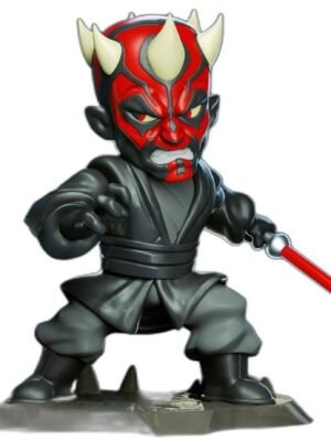 Darth Maul Chibi 3D Baskı Figür Seti – 8 Parça STL