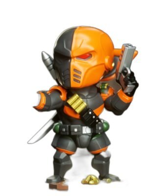Deathstroke Chibi 3D Baskı Figür Seti – 9 Parça STL