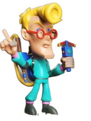 Ghostbusters Egon Spengler Chibi Koleksiyon Figürü – 9 Parça STL