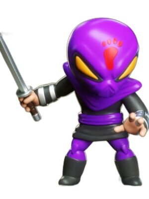 3DXM Foot Soldier Chibi – Savaşçı Ninja Figür Seti (8 Parça STL)