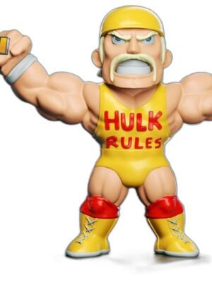 Hulk Hogan Chibi Figür – 3D Baskı STL Seti (9 Parça)