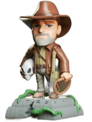 Indiana Jones Chibi Figür Seti — 9 Parçalı 3D Baskı STL