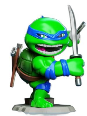 TMNT Leonardo Chibi Figür | 3D Baskı STL Seti (8 Parça)