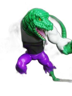 Lizard Chibi – Kertenkele Adamı 3D Baskı Figür Seti (9 Parça STL)