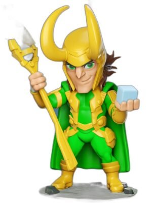 Loki Chibi 3D Baskı Figür Seti – 10 Parça STL