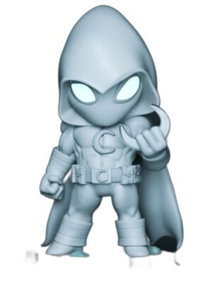 Moon Knight Chibi 3D Baskı Figür Seti – 6 Parça STL
