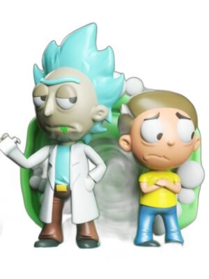 Rick and Morty Chibi 3D Baskı Figür Seti – 17 Parça STL