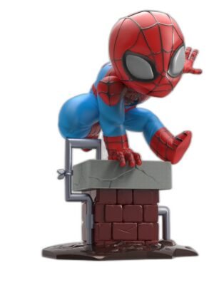 Spider-Man Chibi 3D Baskı Figürü – 13 Parçalı STL Seti