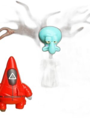 Squid Game x SpongeBob Chibi Figür Seti – 23 Parça STL