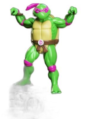 TMNT Donatello 3D Baskı Figür Seti – 14 Parça STL