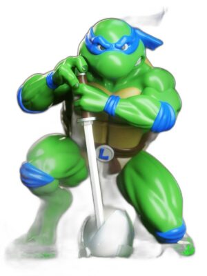 Ninja Kaplumbağalar Leonardo 3D Baskı Figür Seti – 12 Parça STL