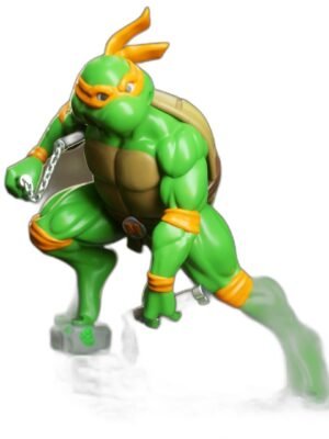 TMNT Michelangelo 3D Baskı Figür Seti – 14 Parça STL