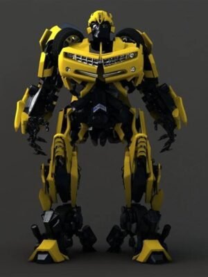 Transformers – Bumblebee Figür (Alternatif) 3D Baskı STL