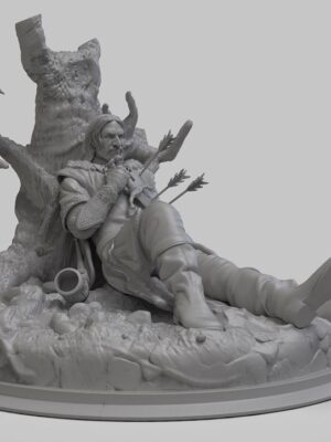 Boromir – Yüzüklerin Efendisi 3D Baskı Figür STL Seti – 31 Parça