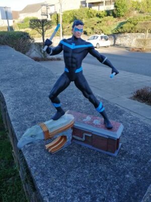 Nightwing ve Red Hood 3D Baskı Figür STL Seti – 37 Parça