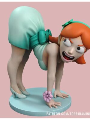 Rick and Morty – Jessica (Grip Partisi) 3D Baskı STL – 9 Parça