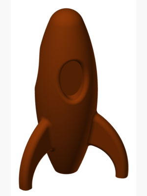 Roket Gece Lambası - Lamp Rocket STL