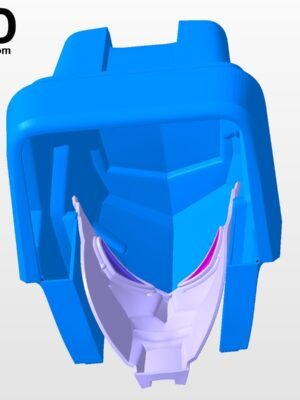 Transformers – Megatron Kaskı (Giyilebilir) 3D Baskı STL