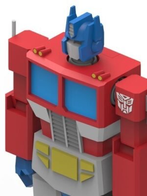 Transformers – Low Poly Eklemli Optimus Prime 3D Baskı STL – 35 Parça